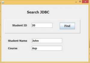 jdbc search