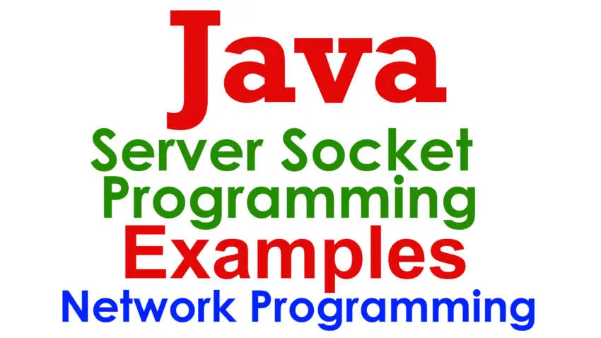 Socket Programming Java Networking - Tutusfunny