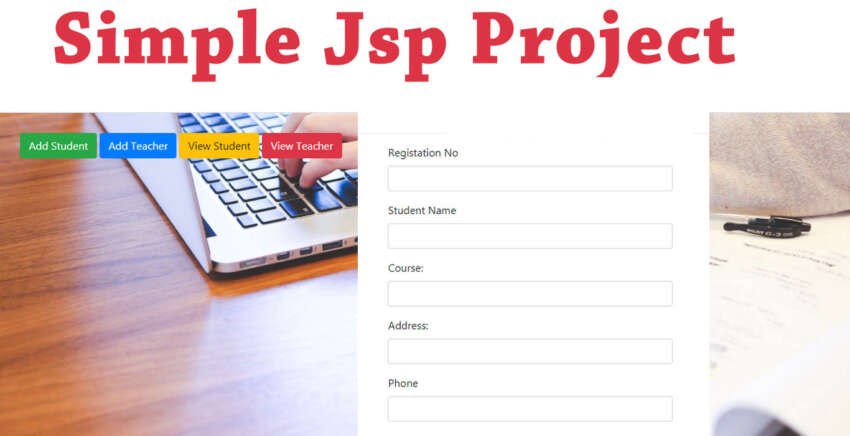 simple jsp servlet project example