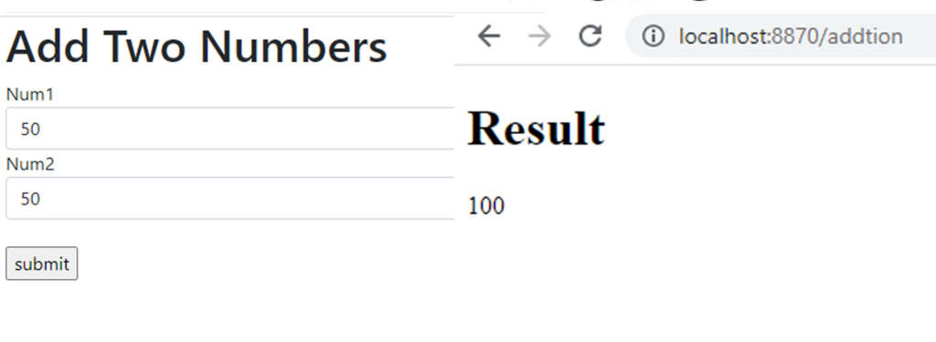 How to add Two numbers using Spring boot - Tutusfunny