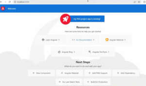 angular welcome