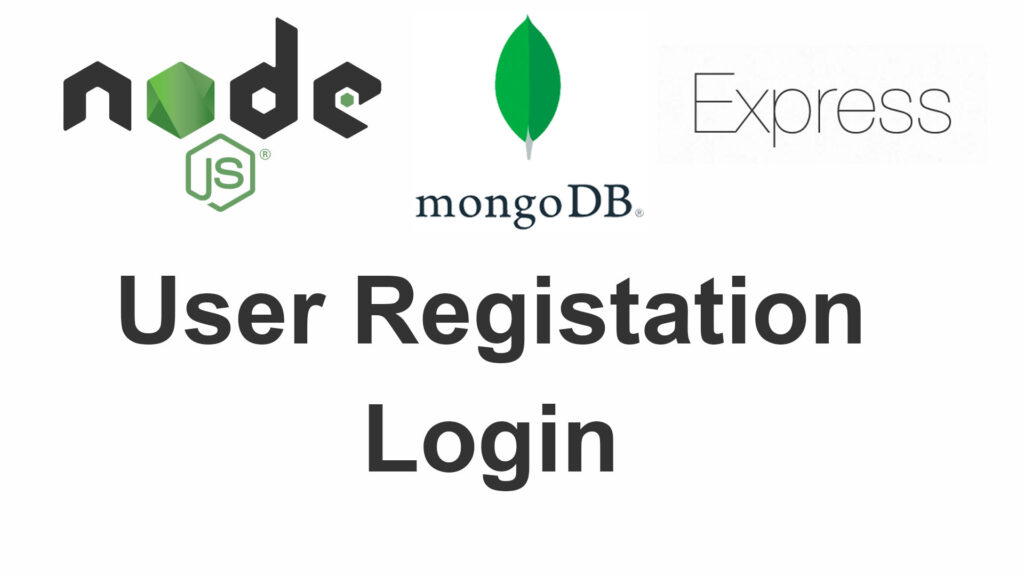 Registration Login Node JS mongoDB Tutusfunny
