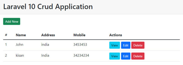 Mastering Laravel 10 CRUD: A Step-by-Step - Tutusfunny