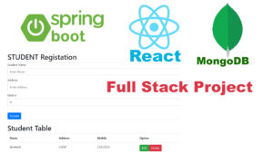 Spring React Mongodb